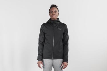 Nobull Softshell Women's Jackets Black | Australia (QG1306)